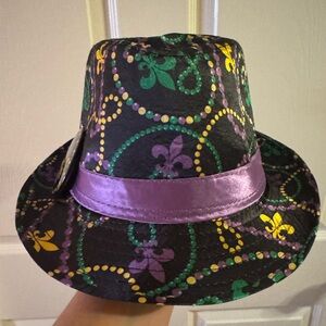 Mardi Gras Fedora Hat